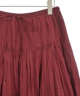 maison de soil（メゾンドソイル）ロング・マキシ丈スカート 赤 サイズ:1(S位) レディース/2200618501052