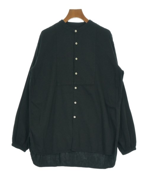 maison de soil(メゾンドソイル)カジュアルシャツ 黒 サイズ:2(M位)/2200674747012