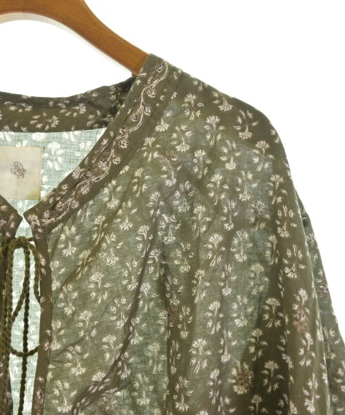 maison de soil（メゾンドソイル）ブラウス カーキ サイズ:2(M位) レディース/2200619514112