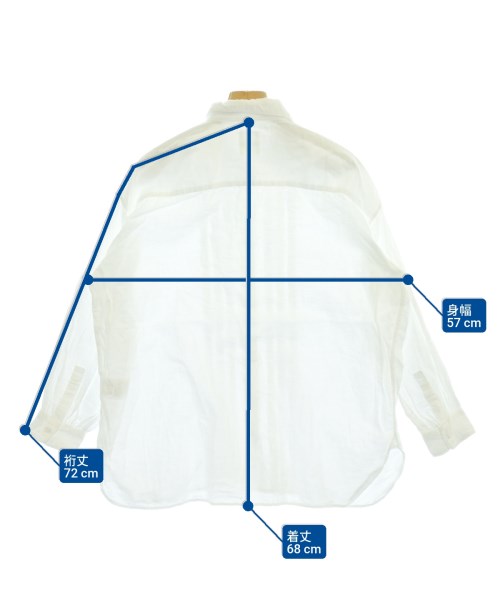 【新品・タグ付き】メゾンドソイル 店舗限定色 ブラウス maison de soil（メゾンドソイル）ブラウス 白 サイズ:2(M位