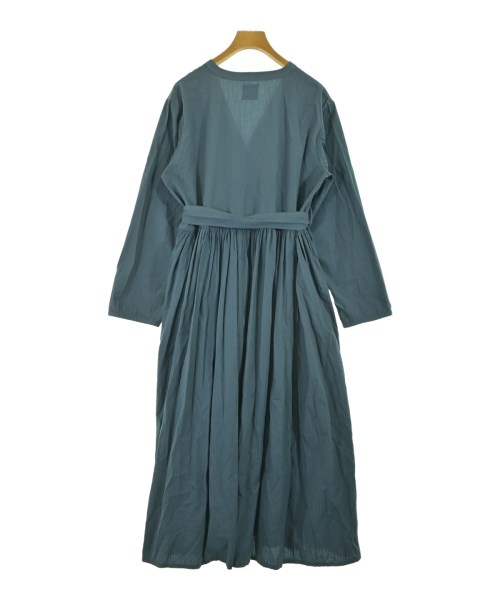 maison de soil（メゾンドソイル）シャツワンピース 青 サイズ:2(M位) レディース/2200639045023