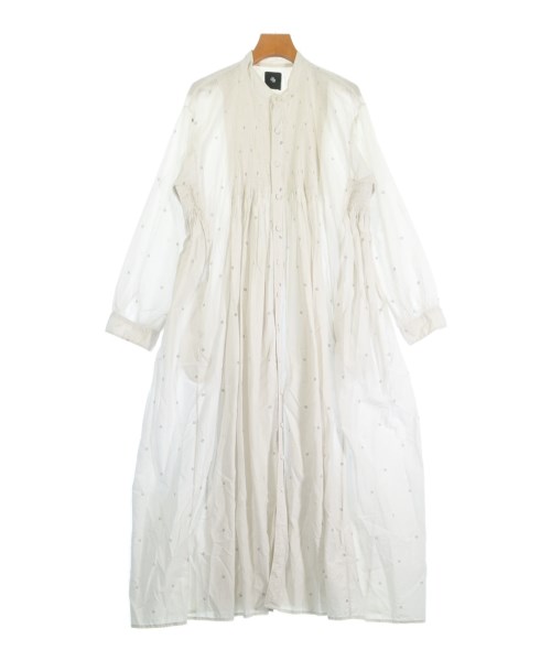 maison de soil(メゾンドソイル)シャツワンピース 白 サイズ:2(M位)/2200651974097