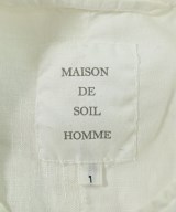 maison de soil（メゾンドソイル）カジュアルシャツ 白 サイズ:1(S位) メンズ/2200647103173