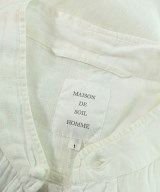 maison de soil（メゾンドソイル）カジュアルシャツ 白 サイズ:1(S位) メンズ/2200647103173