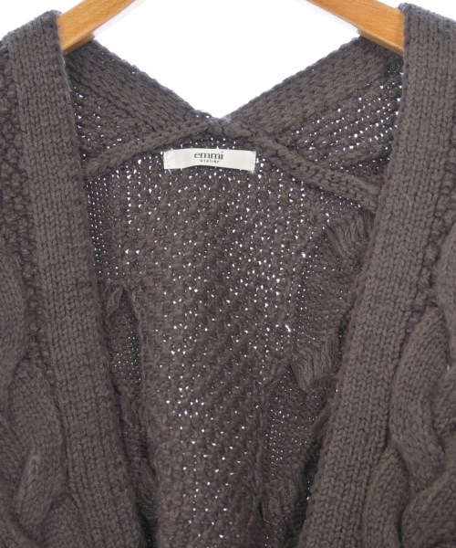 emmi atelier（エミアトリエ）カーディガン 茶 サイズ:F レディース/2200627137112