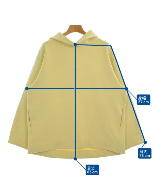 emmi atelier（エミアトリエ）パーカー 黄 サイズ:0(XS位) レディース/2200627137143