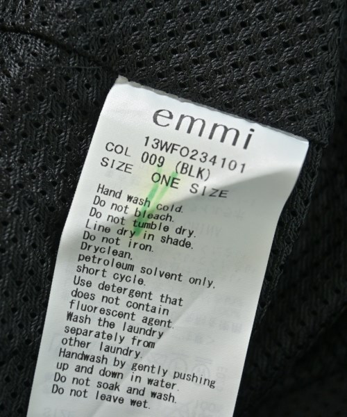 emmi atelier（エミアトリエ）ワンピース 黒 サイズ:ONE レディース/2200633124021