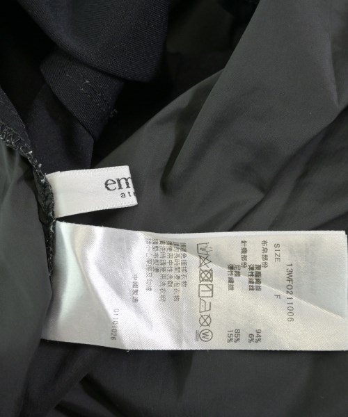 emmi atelier（エミアトリエ）ワンピース 黒 サイズ:F レディース/2200622501055