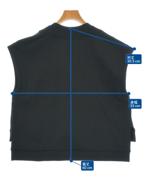 emmi atelier（エミアトリエ）ノースリーブ 黒 サイズ:F レディース/2200615649177