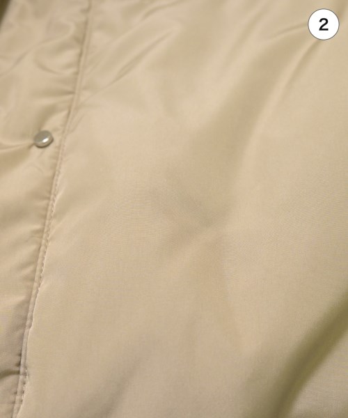 emmi atelier（エミアトリエ）ダウンジャケット/ダウンベスト ベージュ サイズ:F レディース/2200610858017