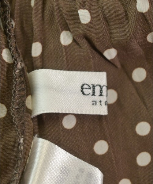 emmi atelier（エミアトリエ）ワンピース 茶 サイズ:1(S位) レディース/2200619876043