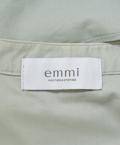 emmi atelier（エミアトリエ）シャツワンピース 緑 サイズ:1(S位) レディース/2200698812017