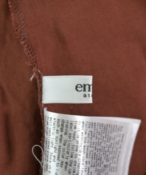 emmi atelier（エミアトリエ）ワンピース 茶 サイズ:0(XS位) レディース/2200643374058