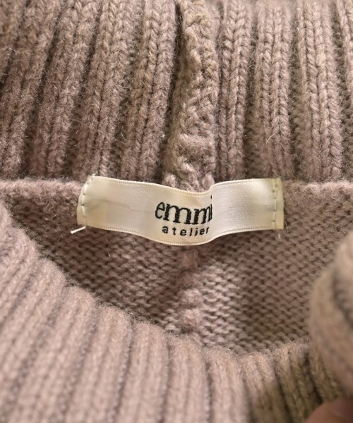 emmi atelier（エミアトリエ）ニット・セーター 茶 サイズ:F レディース/2200659357090
