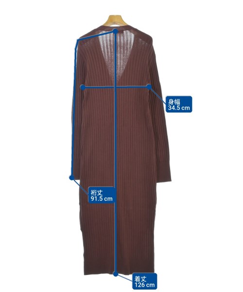 emmi atelier（エミアトリエ）カーディガン 茶 サイズ:F レディース/2200635960023