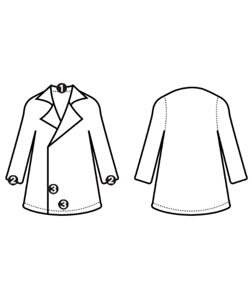 emmi atelier（エミアトリエ）トレンチコート ベージュ サイズ:1(S位) レディース/2200648678014