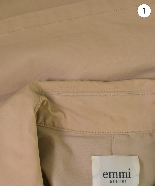 emmi atelier（エミアトリエ）トレンチコート ベージュ サイズ:1(S位) レディース/2200648678014