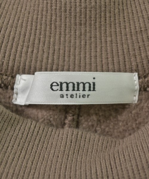 emmi atelier（エミアトリエ）スウェット 茶 サイズ:F レディース/2200703555496