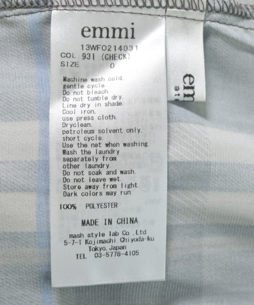 emmi atelier（エミアトリエ）ワンピース グレー サイズ:0(XS位) レディース/2200662576105