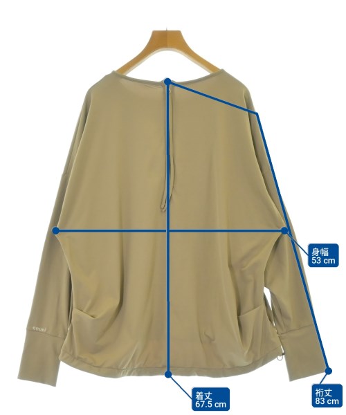 emmi atelier（エミアトリエ）Tシャツ・カットソー ベージュ サイズ:F レディース/2200728945029