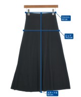 emmi atelier（エミアトリエ）ロング・マキシ丈スカート 黒 サイズ:0(XS位) レディース/2200685549094