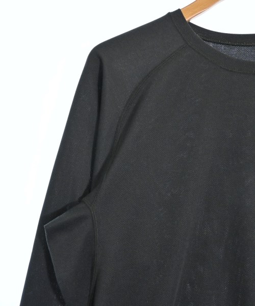 and wander（アンド　ワンダー）Tシャツ・カットソー 黒 サイズ:L メンズ/2200551358034
