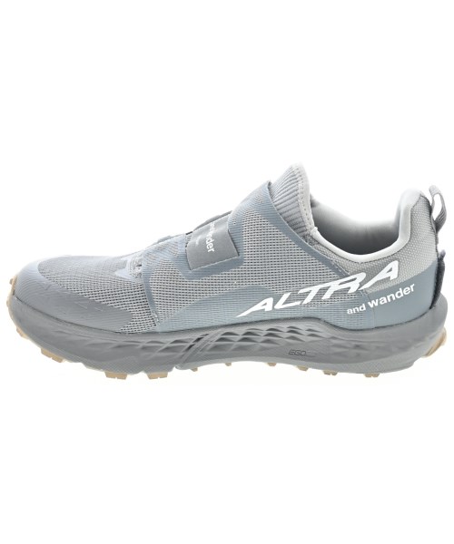 and wander（アンド　ワンダー）スニーカー グレー サイズ:UK9(27.5cm位) メンズ/2200620917582