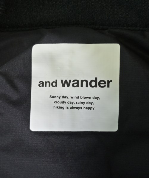and wander（アンド　ワンダー）その他 黒 サイズ:0(XS位) レディース/2200631252016