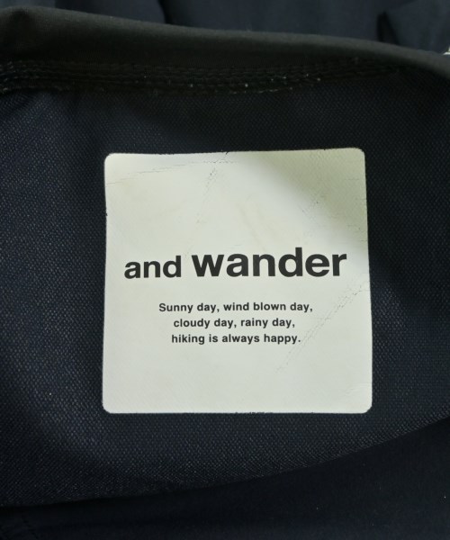and wander（アンド　ワンダー）スウェット 紺 サイズ:2(M位) メンズ/2200644271080