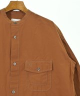 and wander（アンド　ワンダー）シャツワンピース 茶 サイズ:00(XXS位) レディース/2200624261070