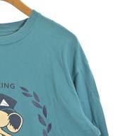 and wander（アンド　ワンダー）Tシャツ・カットソー 青 サイズ:4(XL位) レディース/2200672668678