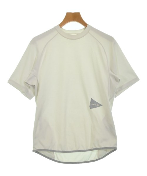 and wander(アンド　ワンダー)Tシャツ・カットソー 白 サイズ:M/2200680539014