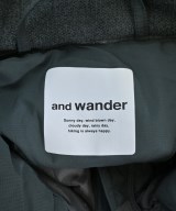 and wander（アンド　ワンダー）ダウンジャケット/ダウンベスト 緑 サイズ:L/XL メンズ/2200672509018