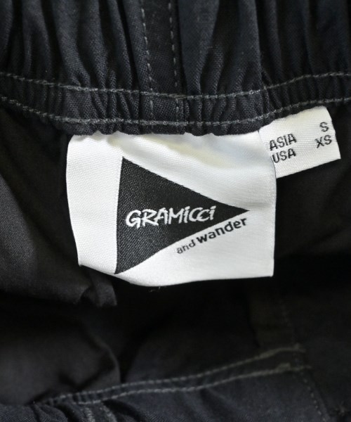 and wander（アンド　ワンダー）ショートパンツ 黒 サイズ:S レディース/2200647008089