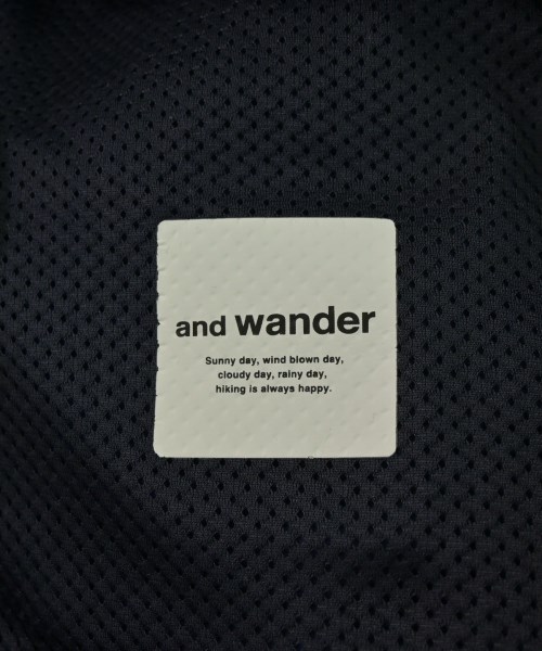 and wander（アンド　ワンダー）その他 紺 サイズ:3(L位) メンズ/2200650672147