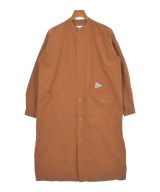 and wander（アンド　ワンダー）シャツワンピース オレンジ サイズ:00(XS位) レディース/2200659720030