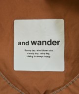 and wander（アンド　ワンダー）シャツワンピース オレンジ サイズ:00(XS位) レディース/2200659720030