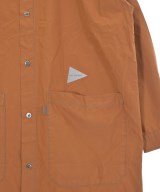 and wander（アンド　ワンダー）シャツワンピース オレンジ サイズ:00(XS位) レディース/2200659720030