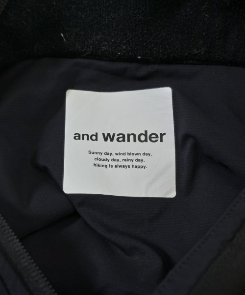 and wander（アンド　ワンダー）その他 黒 サイズ:-(XL位) メンズ/2200661205037