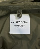 and wander（アンド　ワンダー）マウンテンパーカー カーキ サイズ:F レディース/2200714959023