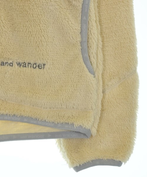 and wander（アンド　ワンダー）スウェット ベージュ サイズ:0(XS位) レディース/2200719306020