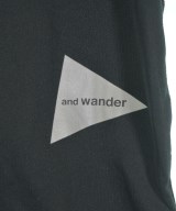 and wander（アンド　ワンダー）Tシャツ・カットソー 黒 サイズ:0(XS位) レディース/2200638178050