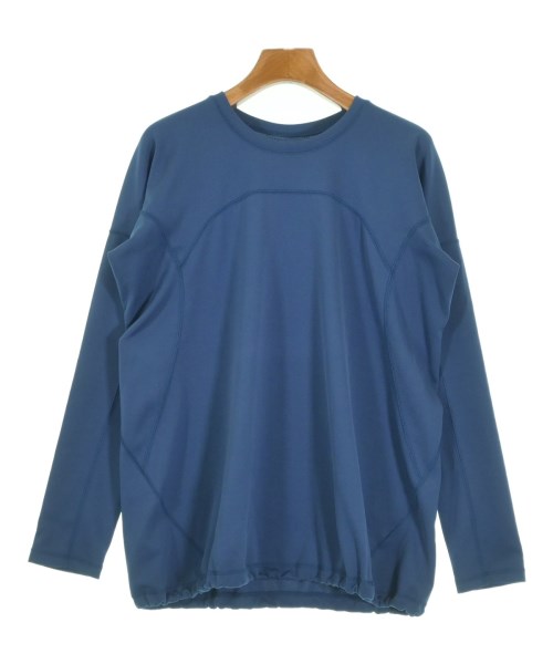 and wander(アンド　ワンダー)Tシャツ・カットソー 青 サイズ:00(XXS位)/2200638178098