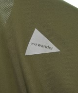 and wander（アンド　ワンダー）Tシャツ・カットソー 緑 サイズ:00(XXS位) レディース/2200638178104