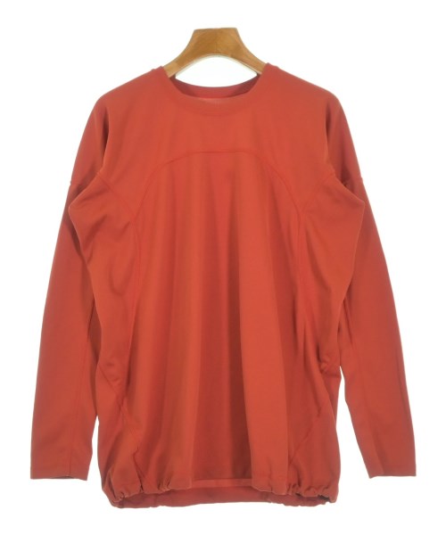 and wander(アンド　ワンダー)Tシャツ・カットソー オレンジ サイズ:0(XS位)/2200638178111