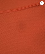 and wander（アンド　ワンダー）Tシャツ・カットソー オレンジ サイズ:0(XS位) レディース/2200638178111