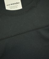 and wander（アンド　ワンダー）Tシャツ・カットソー 紺 サイズ:0(XS位) レディース/2200638178135