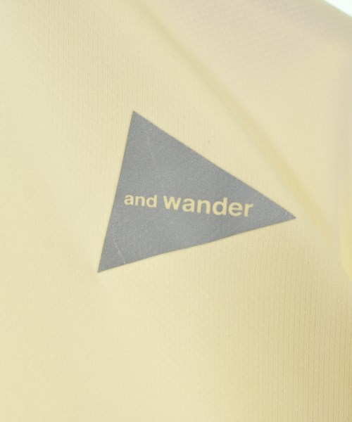 and wander（アンド　ワンダー）Tシャツ・カットソー ベージュ サイズ:00(XXS位) レディース/2200638178142