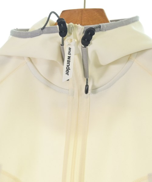 and wander（アンド　ワンダー）ブルゾン 白 サイズ:F レディース/2200638178210