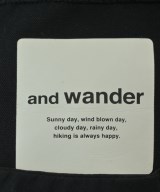 and wander（アンド　ワンダー）Tシャツ・カットソー 黒 サイズ:4(XL位) メンズ/2200640621056